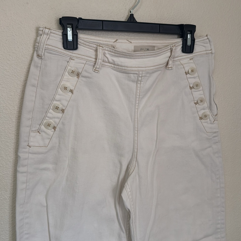 Pilcro and the Letterpress by Anthropologie High Rise Wide Leg Pants - Picture 2 of 7